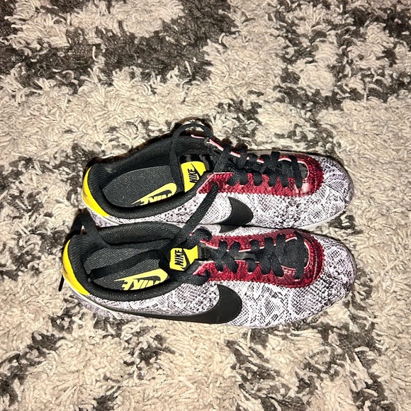 Women’s CLASSIC CORTEZ LEATHER 'SNAKESKIN' Python Shoes Sneakers. - Picture 2 of 7